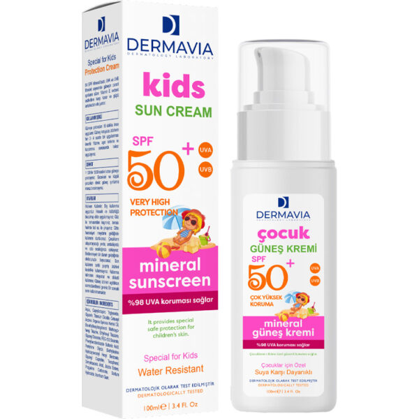 Dermavia Spf+50 Çocuk Güneş Kremi 100ml