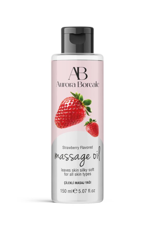 Aurora Boreale Çilek Aromalı Masaj Yağı