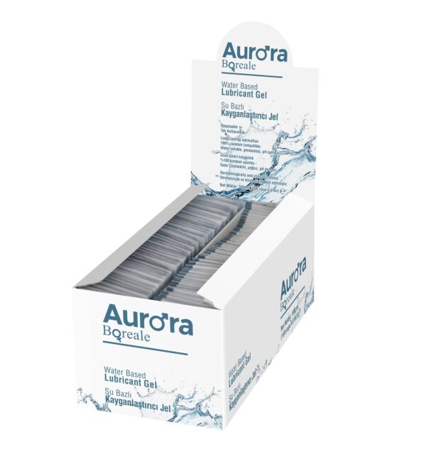 Aurora Boreale Kokusuz Su Bazlı Kayganlaştırıcı Jel 100x